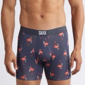 SAXX Ballpark Vibe Super Soft Flamingo Boxer Brief